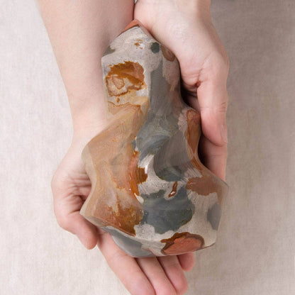 Polychrome (Desert Magic) Jasper Freeform Flame Crystals