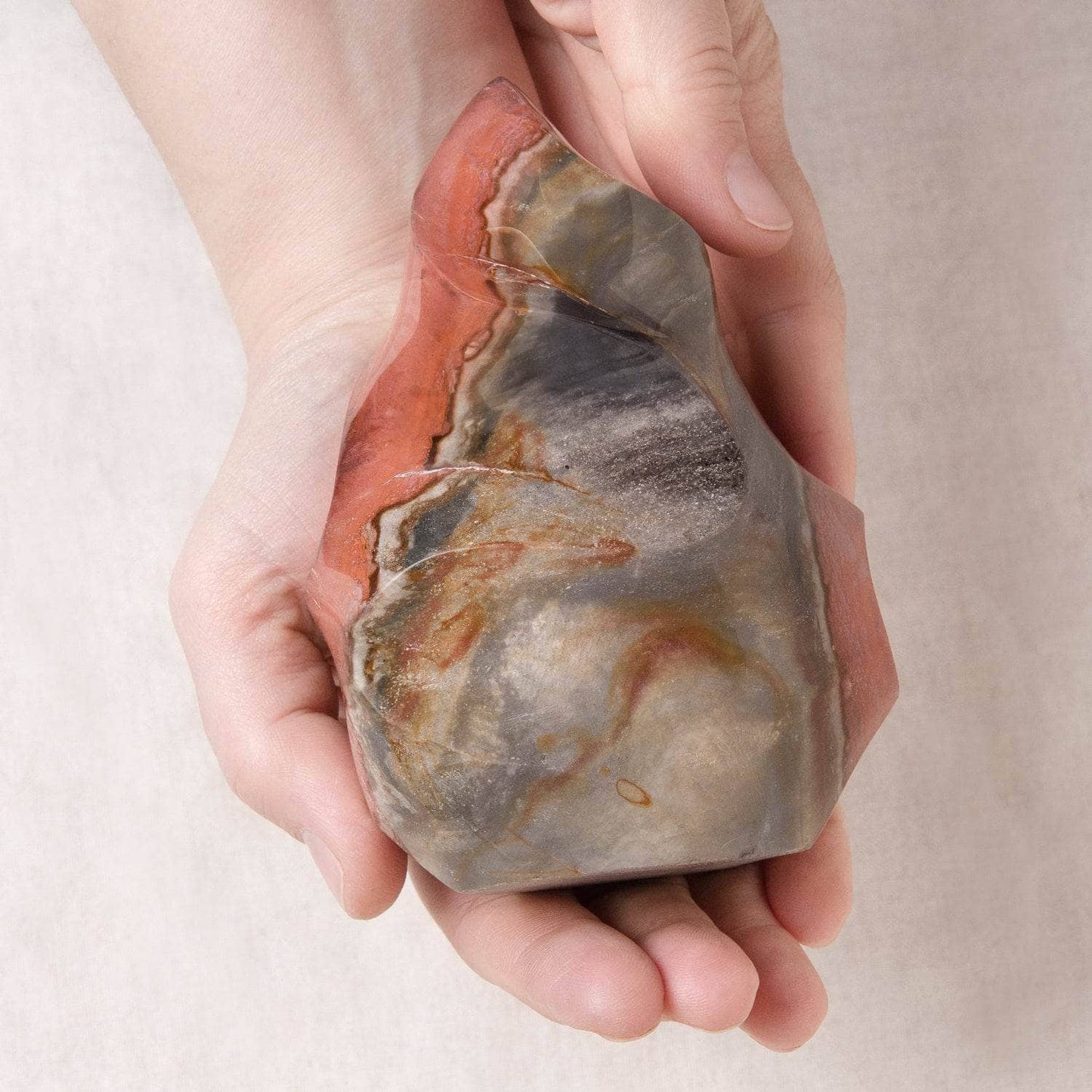 Polychrome (Desert Magic) Jasper Freeform Flame Crystals