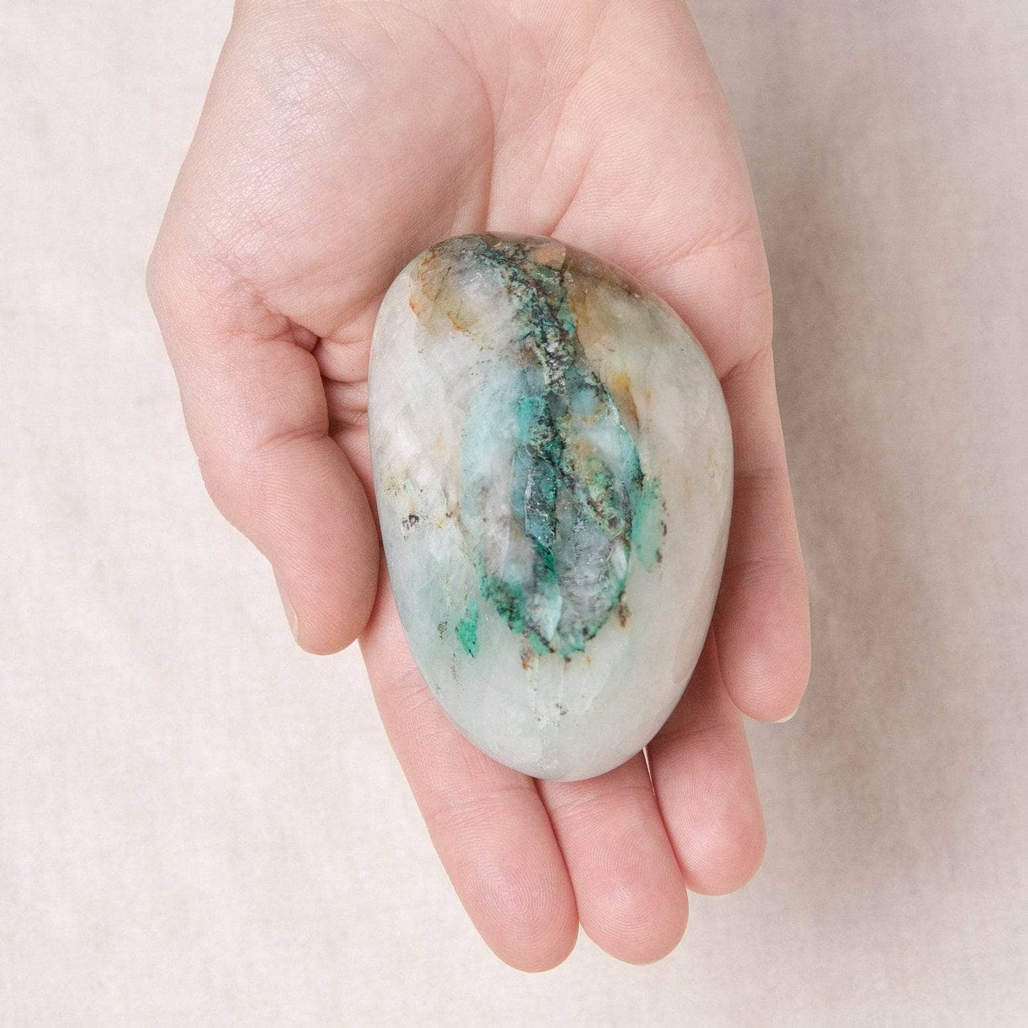 Rare Quantum Quattro Palm Stones