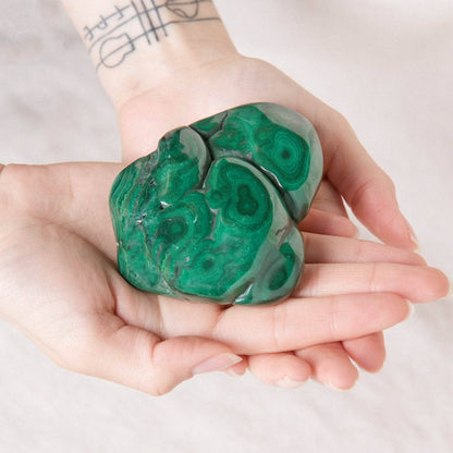 Genuine Malachite Freeform Specimens - 1 of a Kind