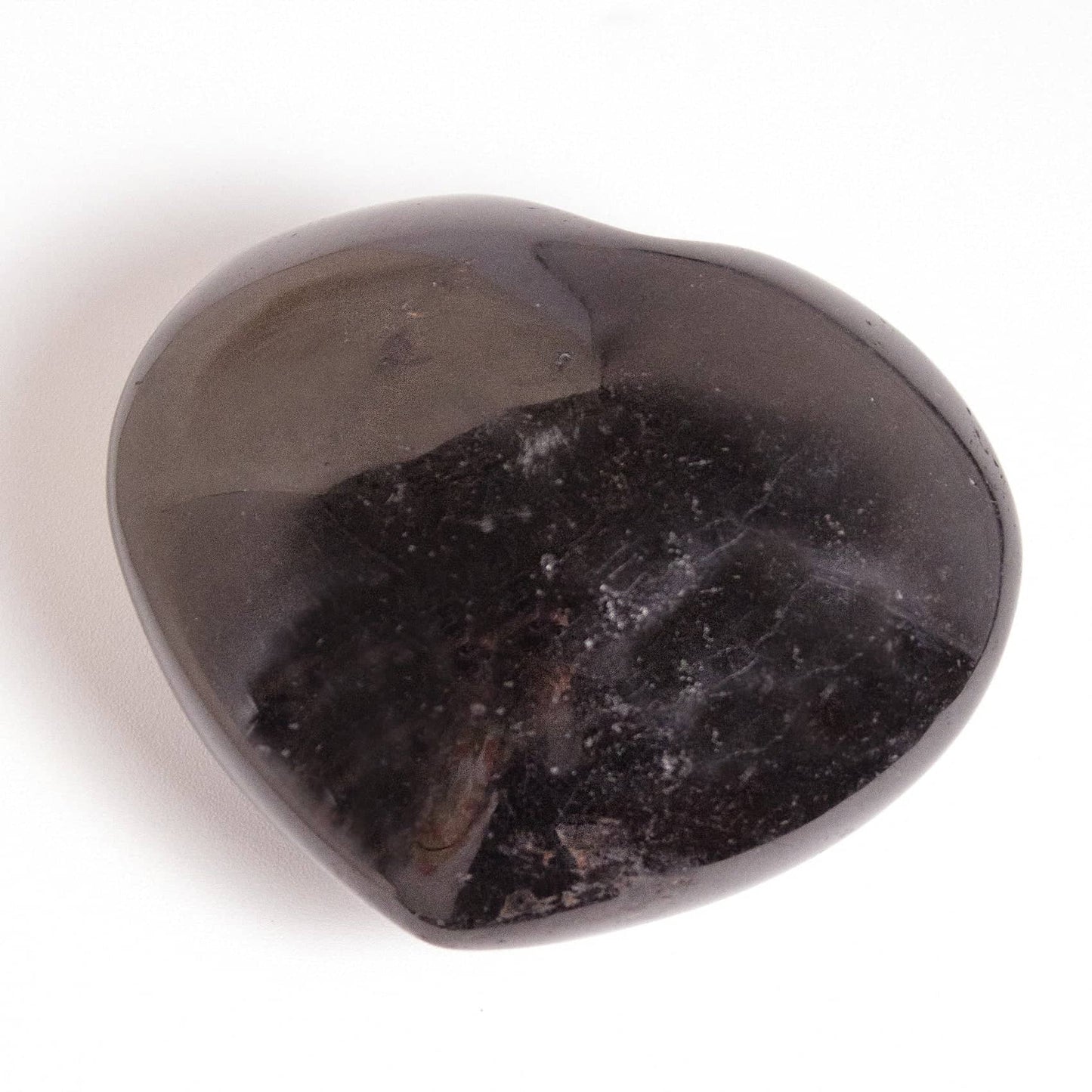 Black Tourmaline Heart - AAA Premium Quality - 1 of a Kind