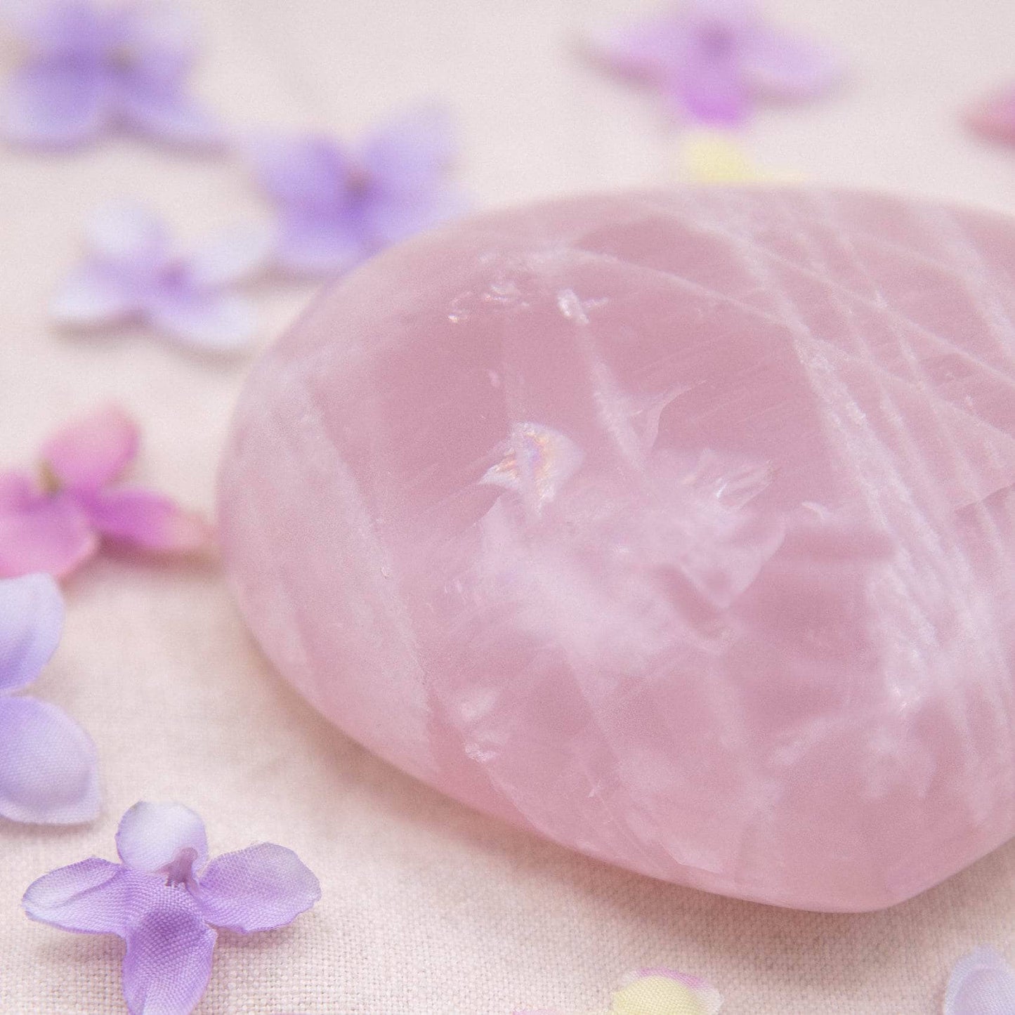 Rose Quartz Hearts - Large - AAA Premium Quality