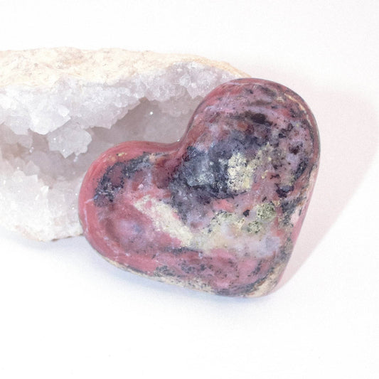 Rare Strawberry Opal Hearts - AAA Premium Quality