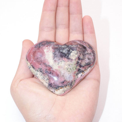 Rare Strawberry Opal Hearts - AAA Premium Quality