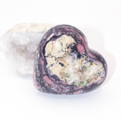 Rare Strawberry Opal Hearts - AAA Premium Quality