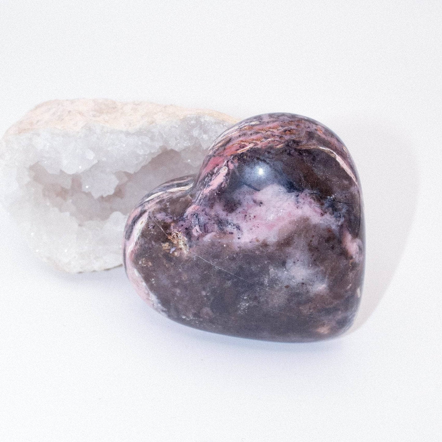 Rare Strawberry Opal Hearts - AAA Premium Quality