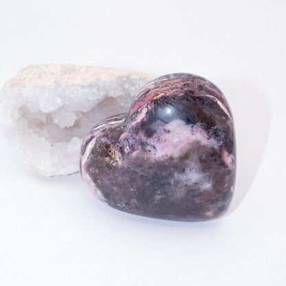 Rare Strawberry Opal Hearts - AAA Premium Quality