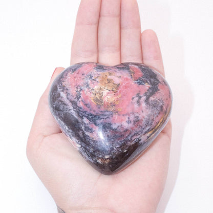 Rare Strawberry Opal Hearts - AAA Premium Quality