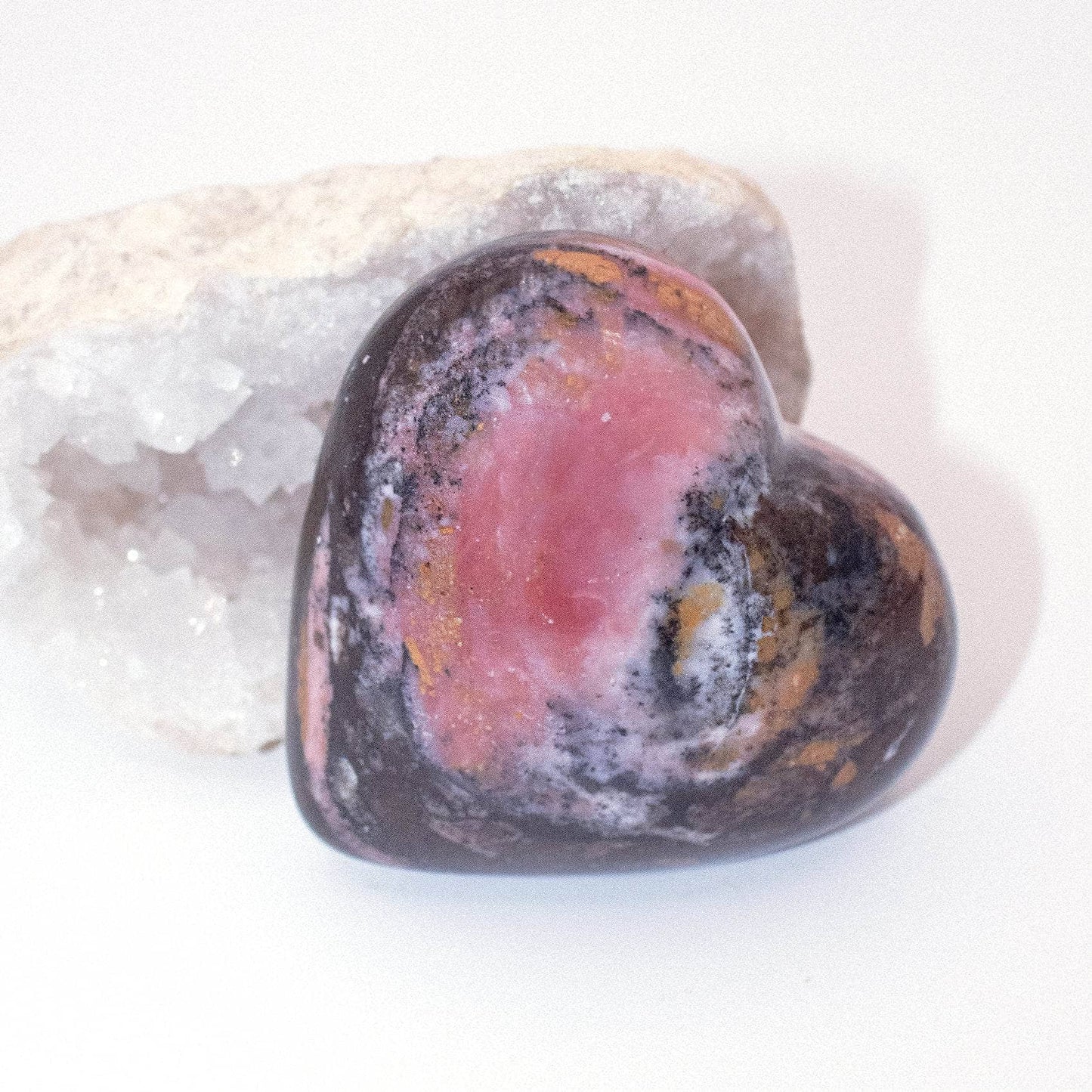 Rare Strawberry Opal Hearts - AAA Premium Quality