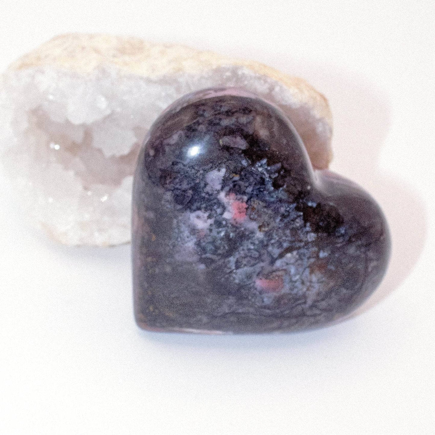 Rare Strawberry Opal Hearts - AAA Premium Quality