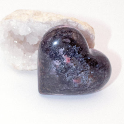 Rare Strawberry Opal Hearts - AAA Premium Quality