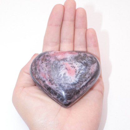 Rare Strawberry Opal Hearts - AAA Premium Quality