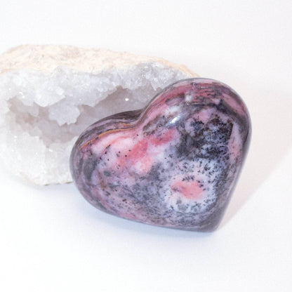 Rare Strawberry Opal Hearts - AAA Premium Quality