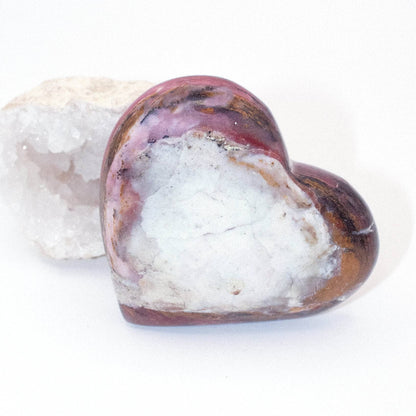Rare Strawberry Opal Hearts - AAA Premium Quality