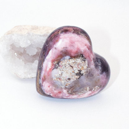 Rare Strawberry Opal Hearts - AAA Premium Quality