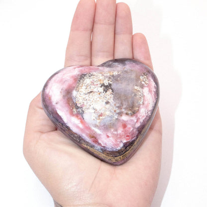 Rare Strawberry Opal Hearts - AAA Premium Quality