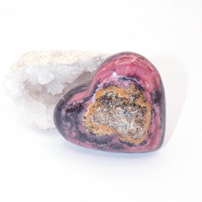 Rare Strawberry Opal Hearts - AAA Premium Quality