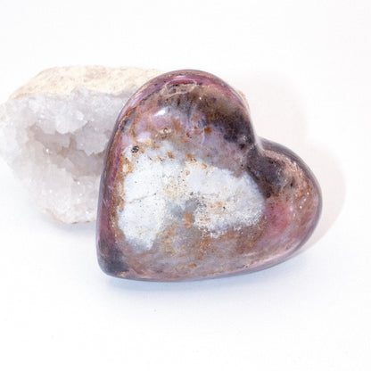 Rare Strawberry Opal Hearts - AAA Premium Quality