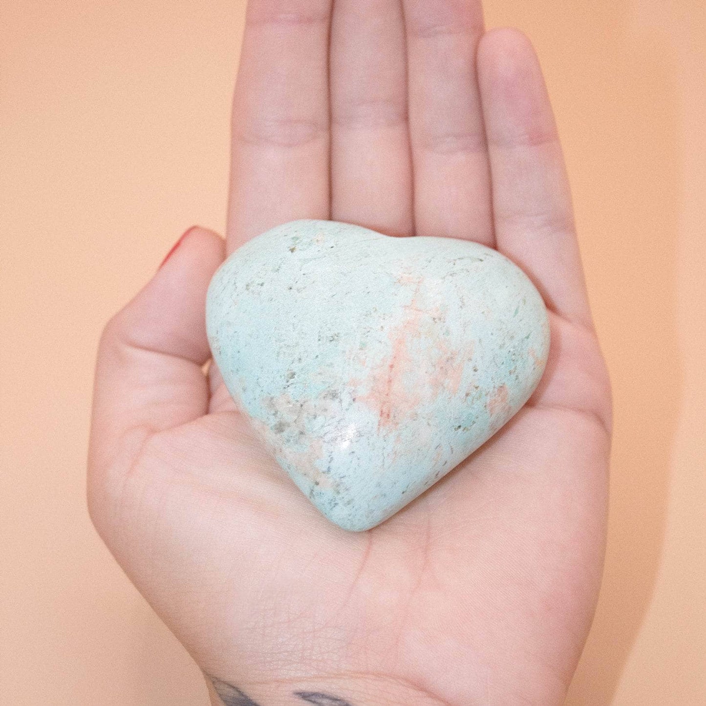 Natural Peruvian Turquoise Hearts  - AAA Premium Quality