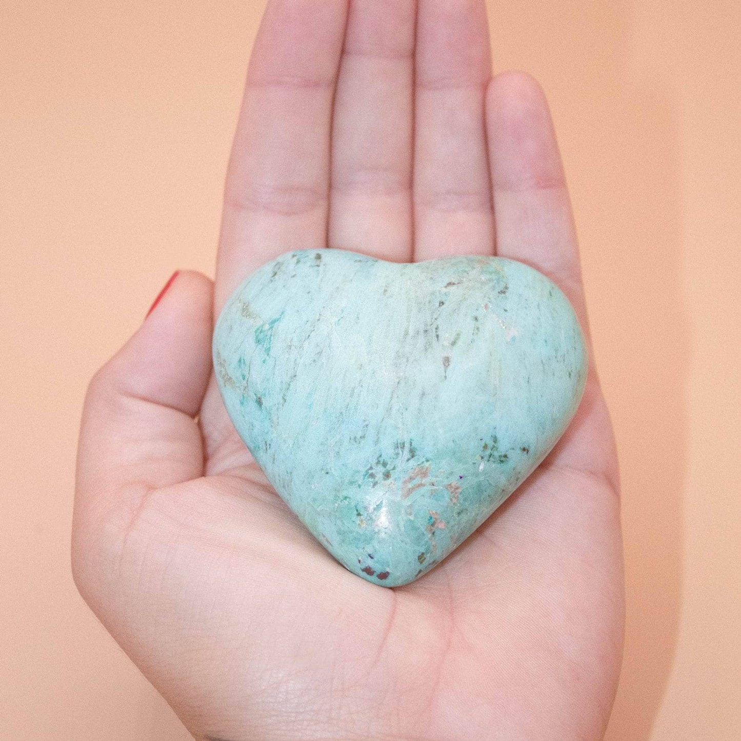 Natural Peruvian Turquoise Hearts  - AAA Premium Quality
