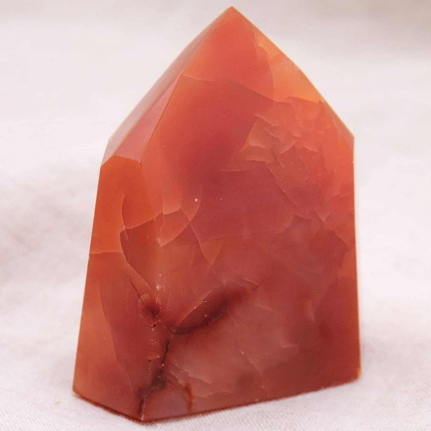 Carnelian Freeform Point - AAA Premium Quality - 1 of a Kind