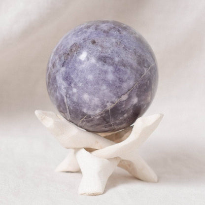 Lepidolite Sphere with Tripod - AAA Premium Quality