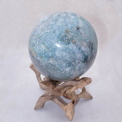 Natural Ocean Jasper Sphere - AAA Premium Quality