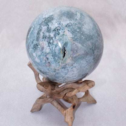 Natural Ocean Jasper Sphere - AAA Premium Quality
