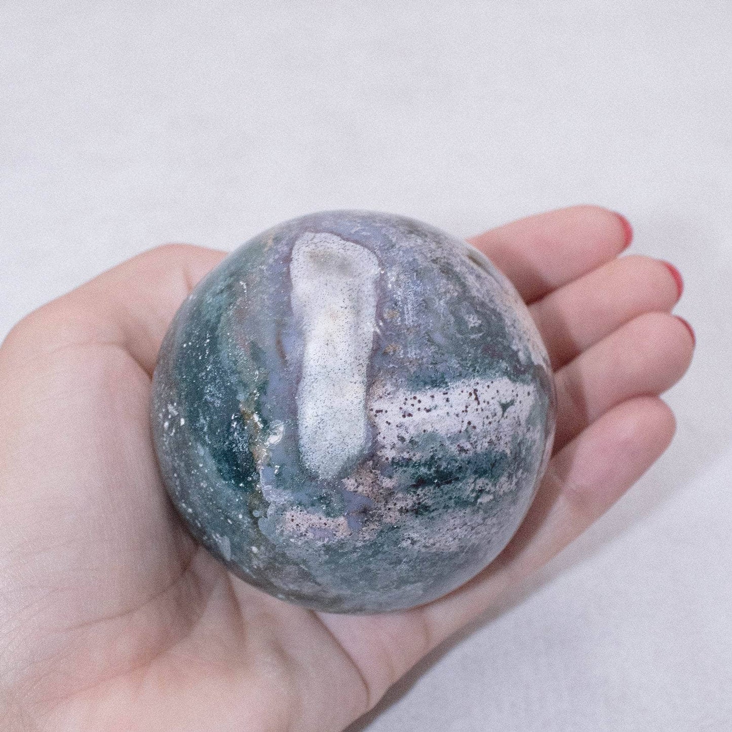 Natural Ocean Jasper Sphere - AAA Premium Quality
