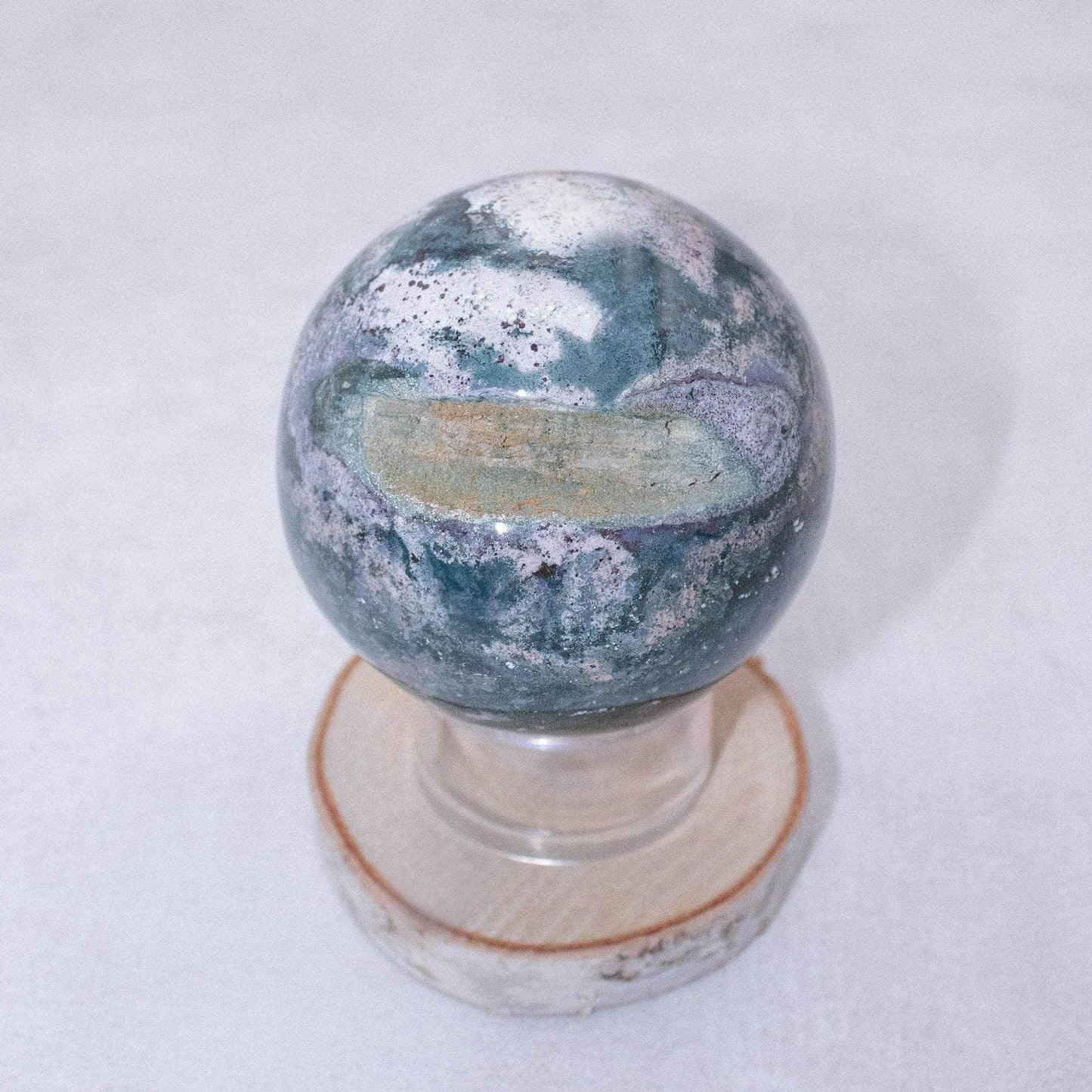 Natural Ocean Jasper Sphere - AAA Premium Quality