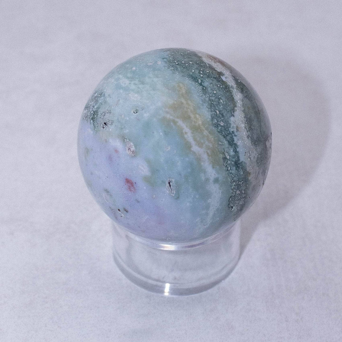 Natural Ocean Jasper Sphere - AAA Premium Quality