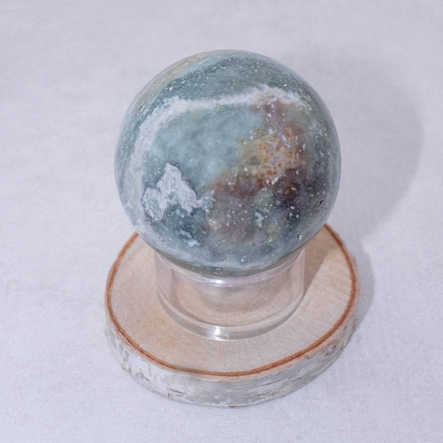 Natural Ocean Jasper Sphere - AAA Premium Quality