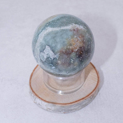 Natural Ocean Jasper Sphere - AAA Premium Quality