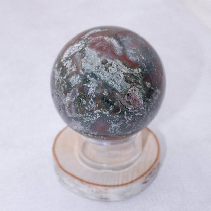 Natural Ocean Jasper Sphere - AAA Premium Quality
