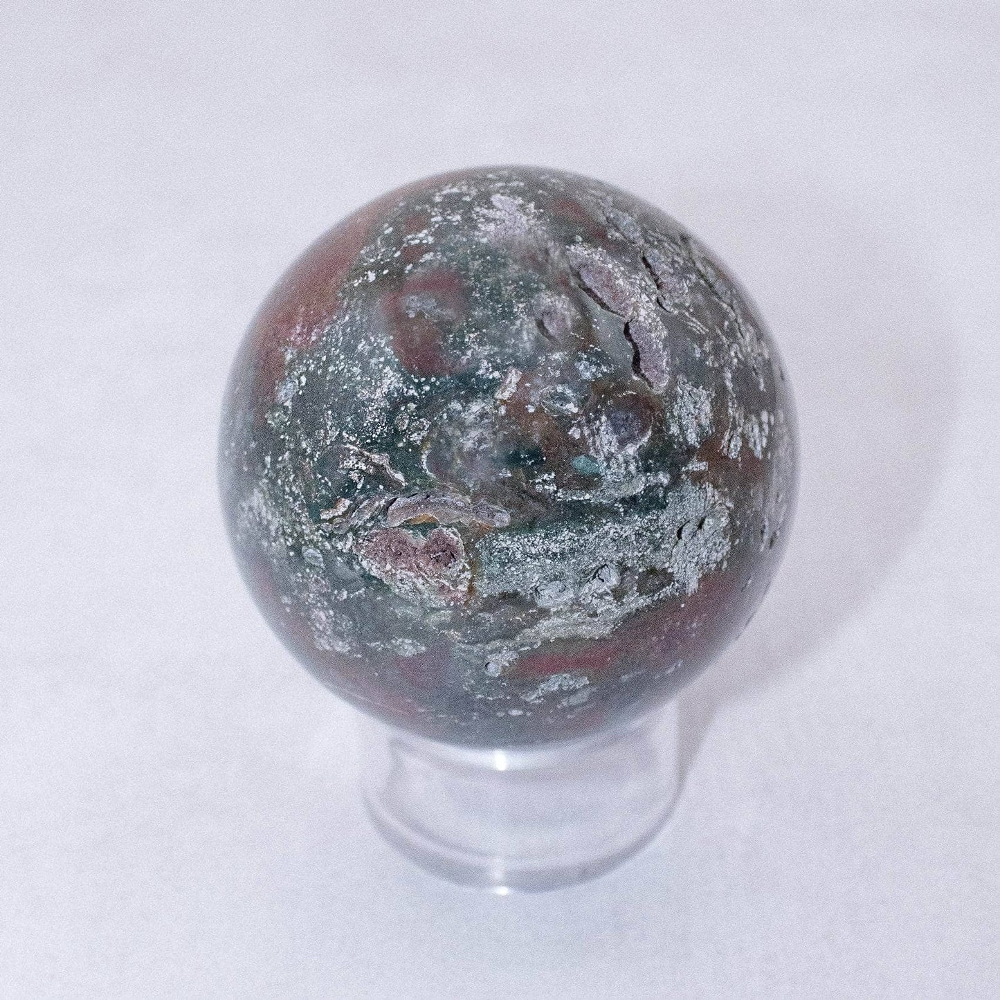 Natural Ocean Jasper Sphere - AAA Premium Quality