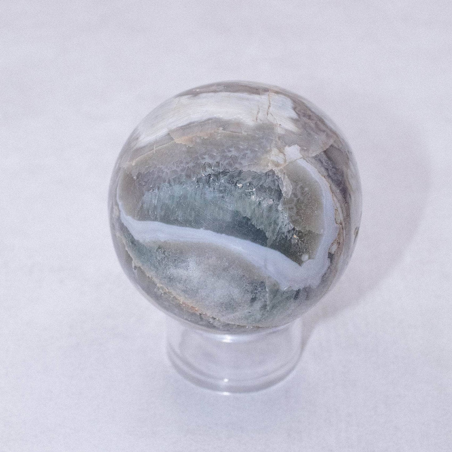 Natural Ocean Jasper Sphere - AAA Premium Quality