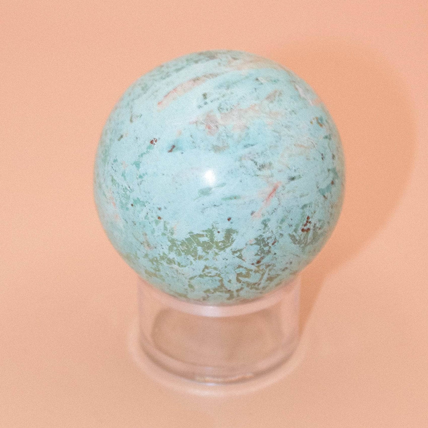 Natural Peruvian Turquoise Sphere - AAA Premium Quality