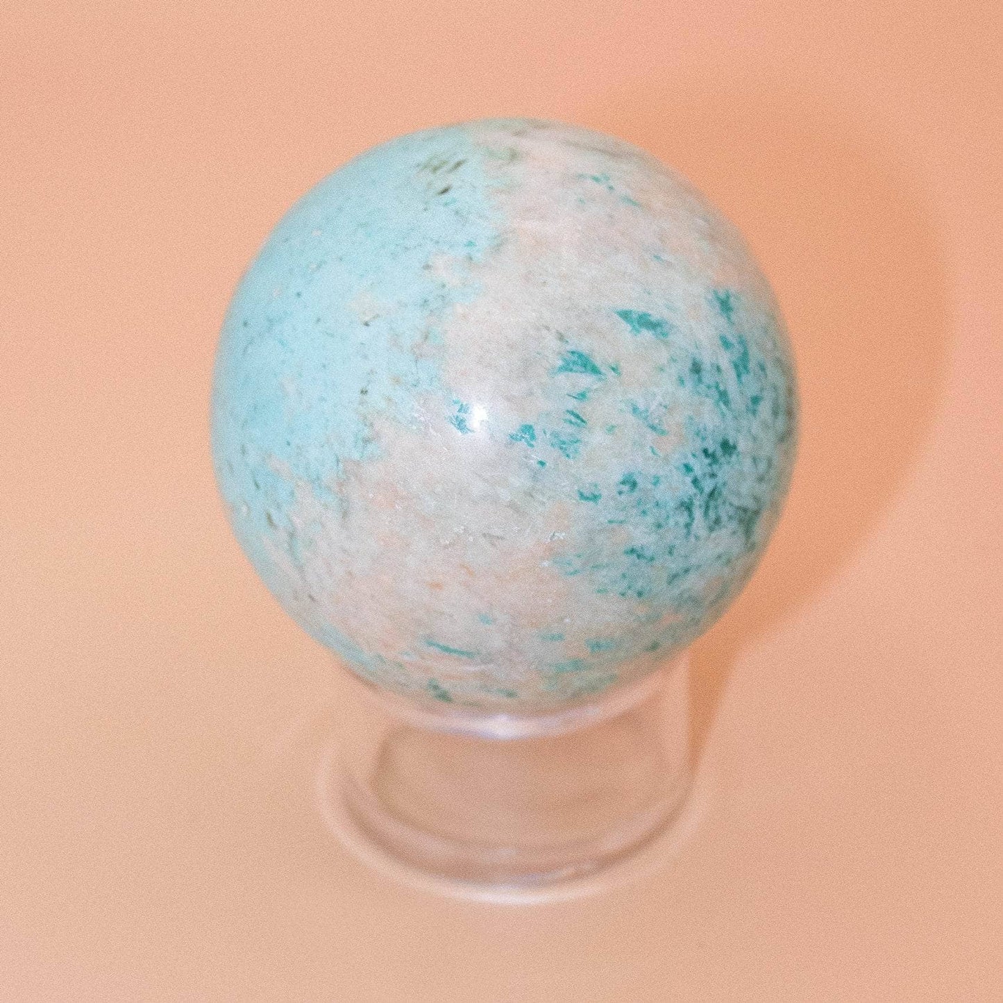 Natural Peruvian Turquoise Sphere - AAA Premium Quality