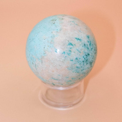 Natural Peruvian Turquoise Sphere - AAA Premium Quality
