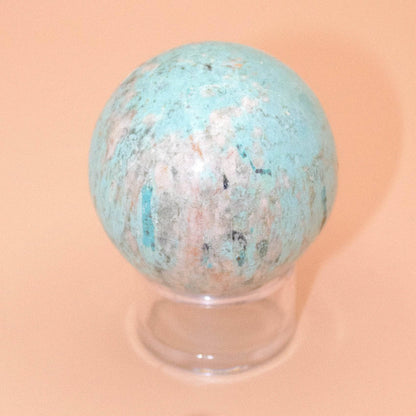 Natural Peruvian Turquoise Sphere - AAA Premium Quality