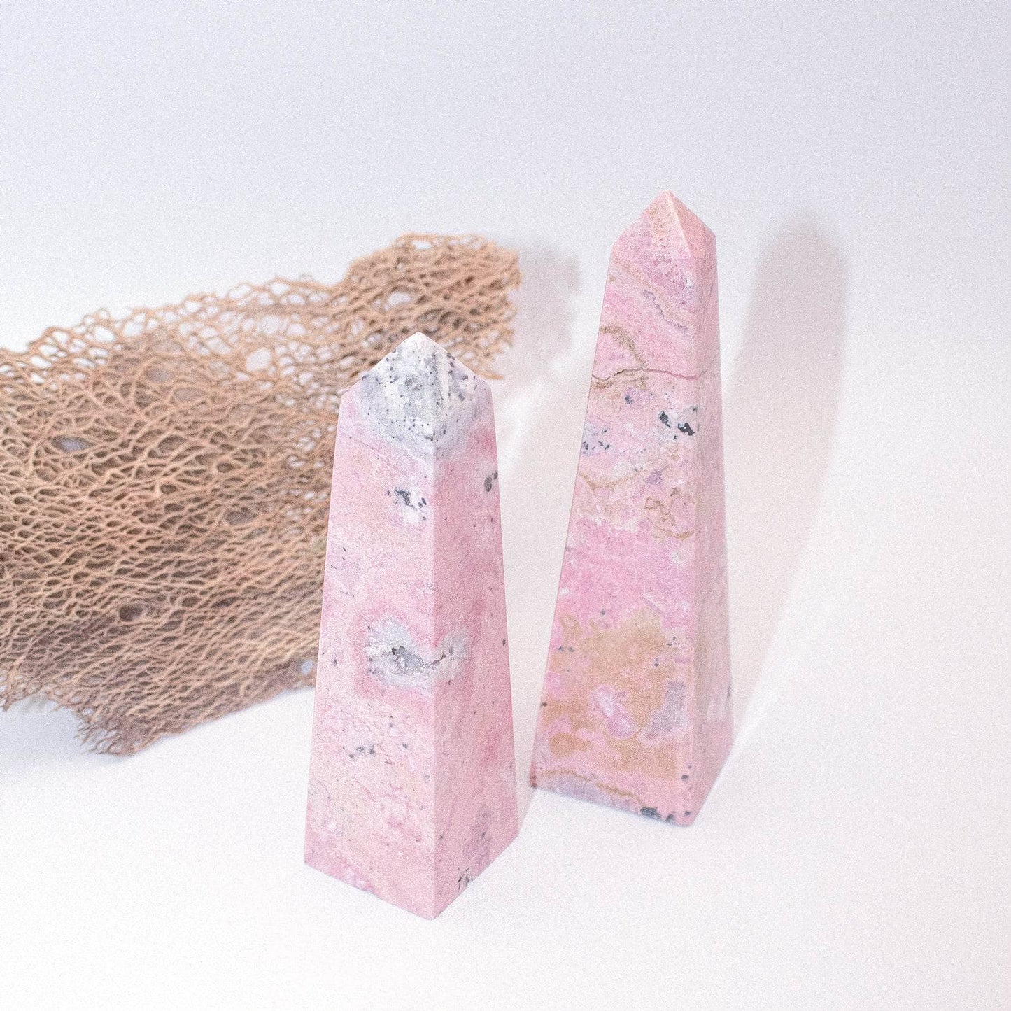 Rhodonite Tower - AAA Premium Quality