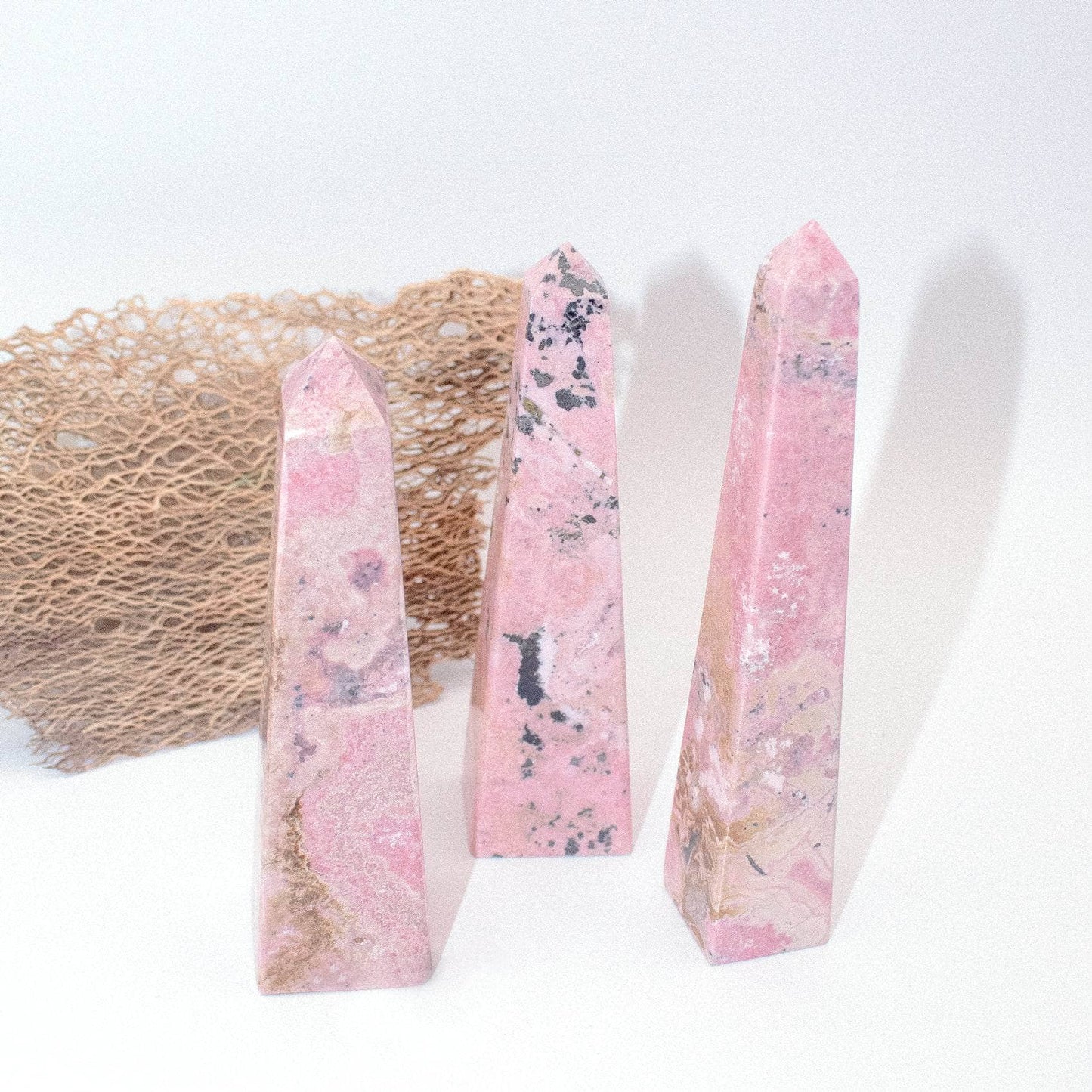 Rhodonite Tower - AAA Premium Quality