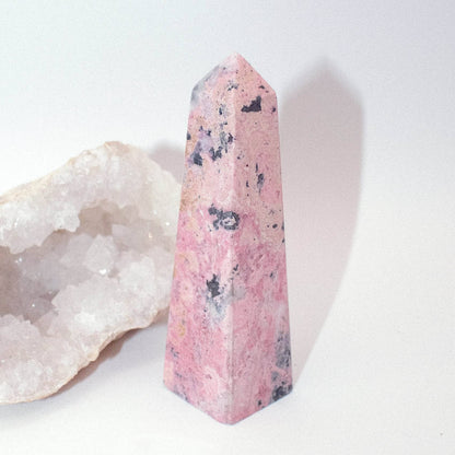 Rhodonite Tower - AAA Premium Quality