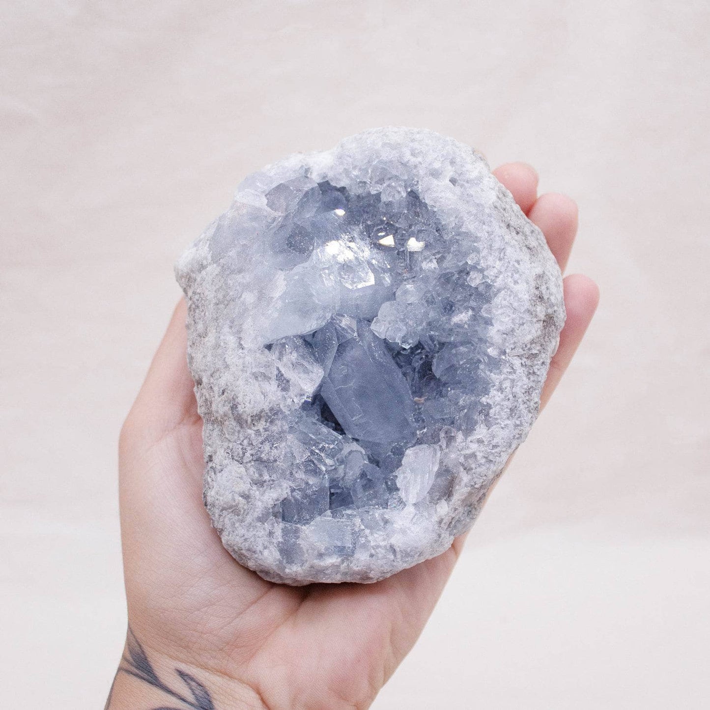 Celestine Geodes - Large - AAA Premium Quality
