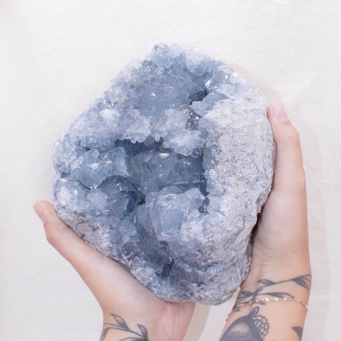 Celestine Geodes - Large - AAA Premium Quality