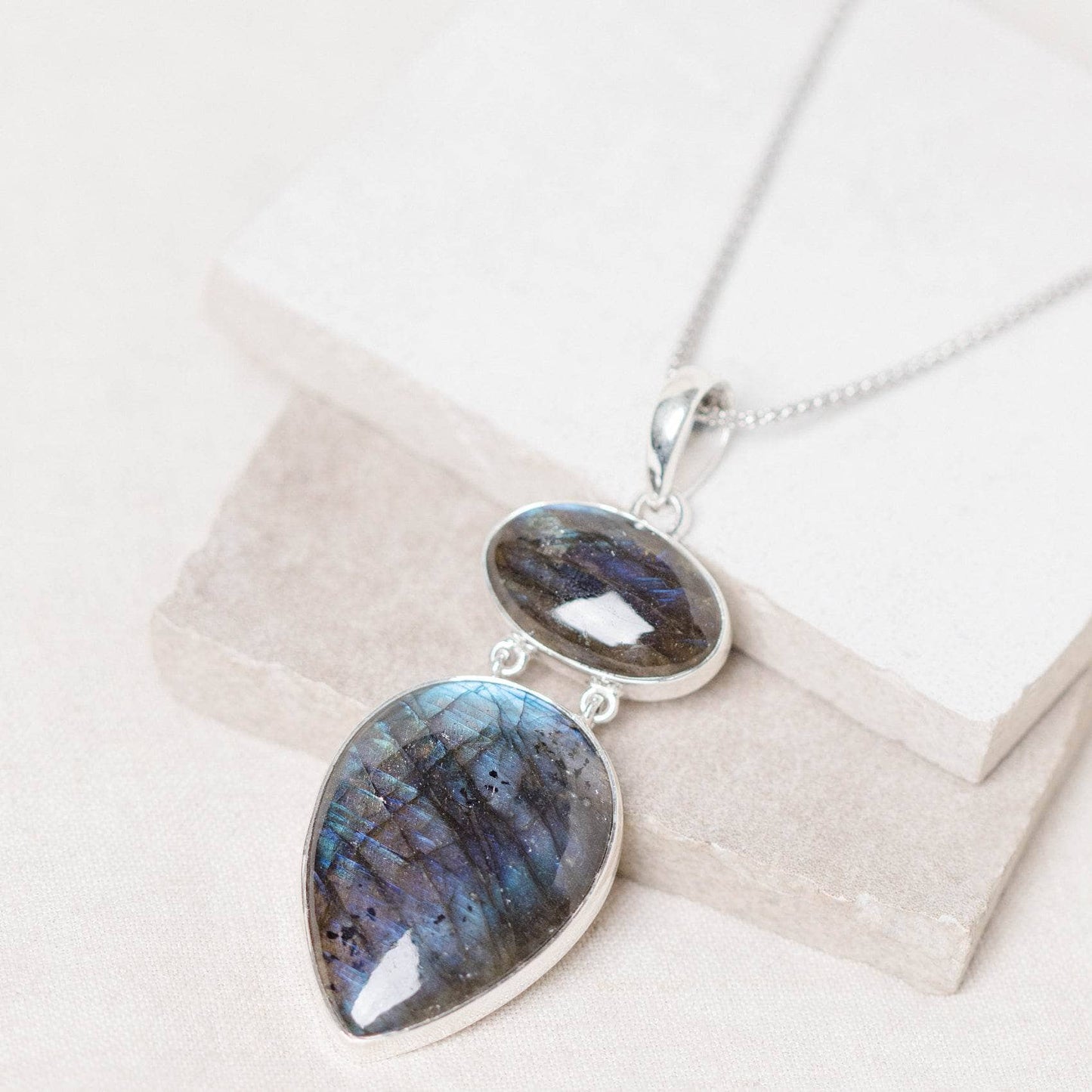 Handmade Labradorite Pendant Necklace