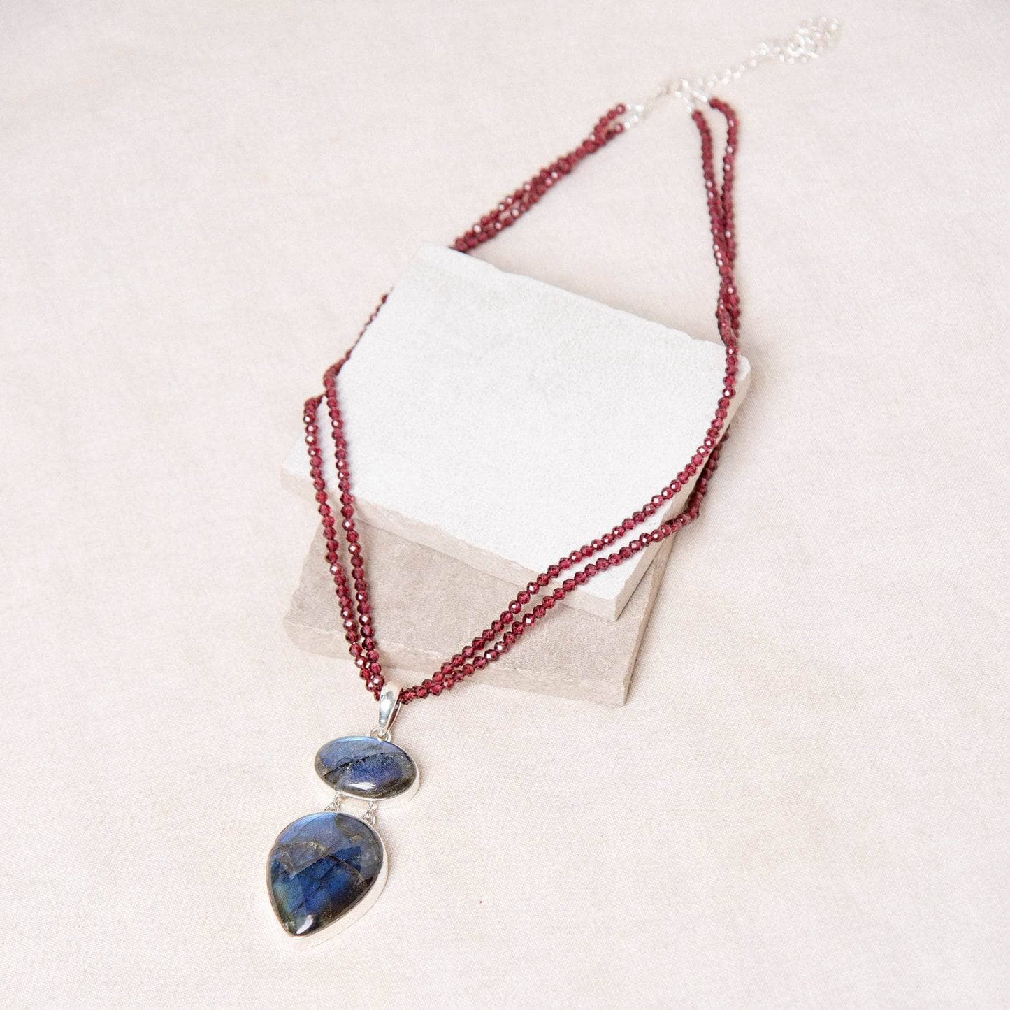 Handmade Labradorite Pendant Necklace