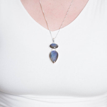 Handmade Labradorite Pendant Necklace