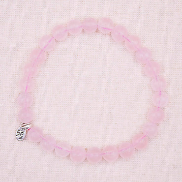 Madagascar Rose Quartz Energy Bracelet - 6mm