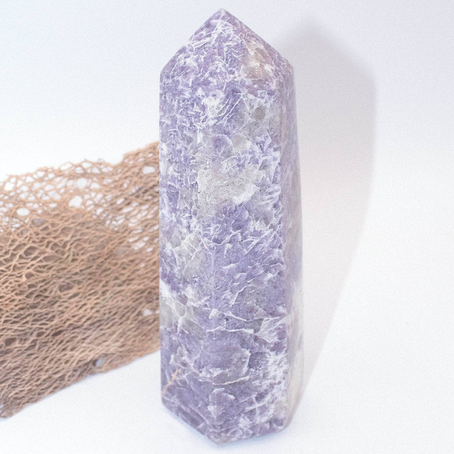 Lepidolite Obelisk - AAA Premium Quality